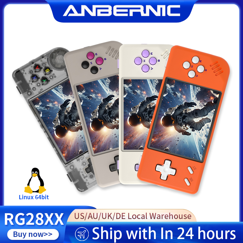 Retro Gaming Mobile - ANBERNIC RG28XX 레트로 휴대용 게임 콘솔