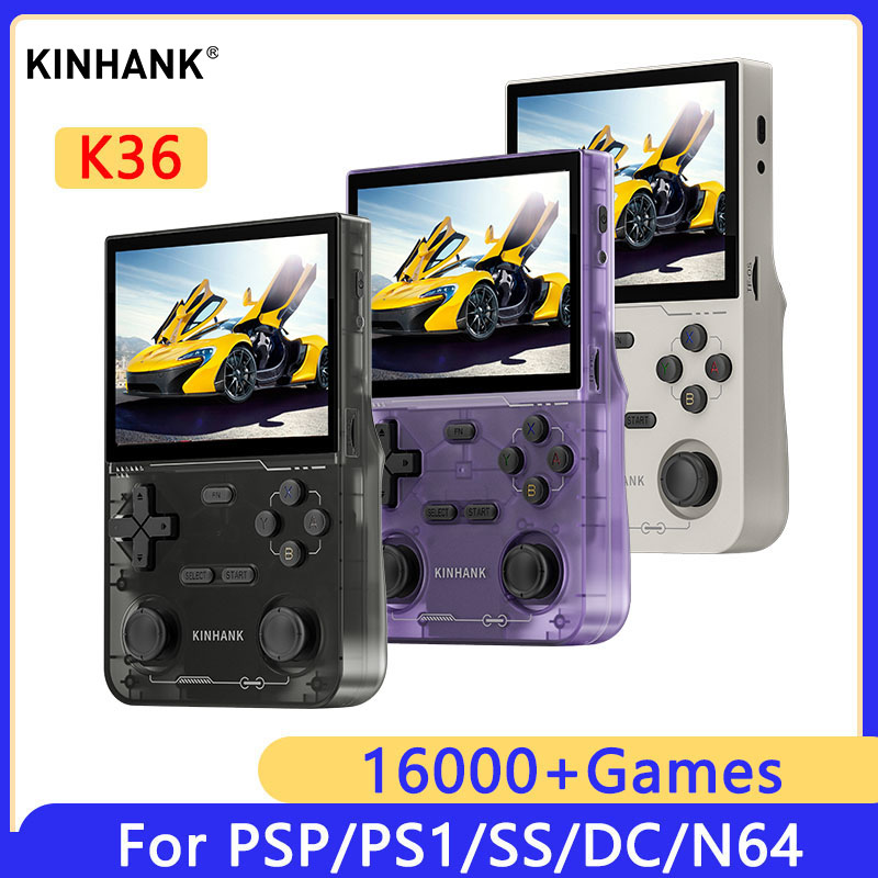 Retro Gaming N64 - KINHANK K36 레트로 핸드 헬드 비디오