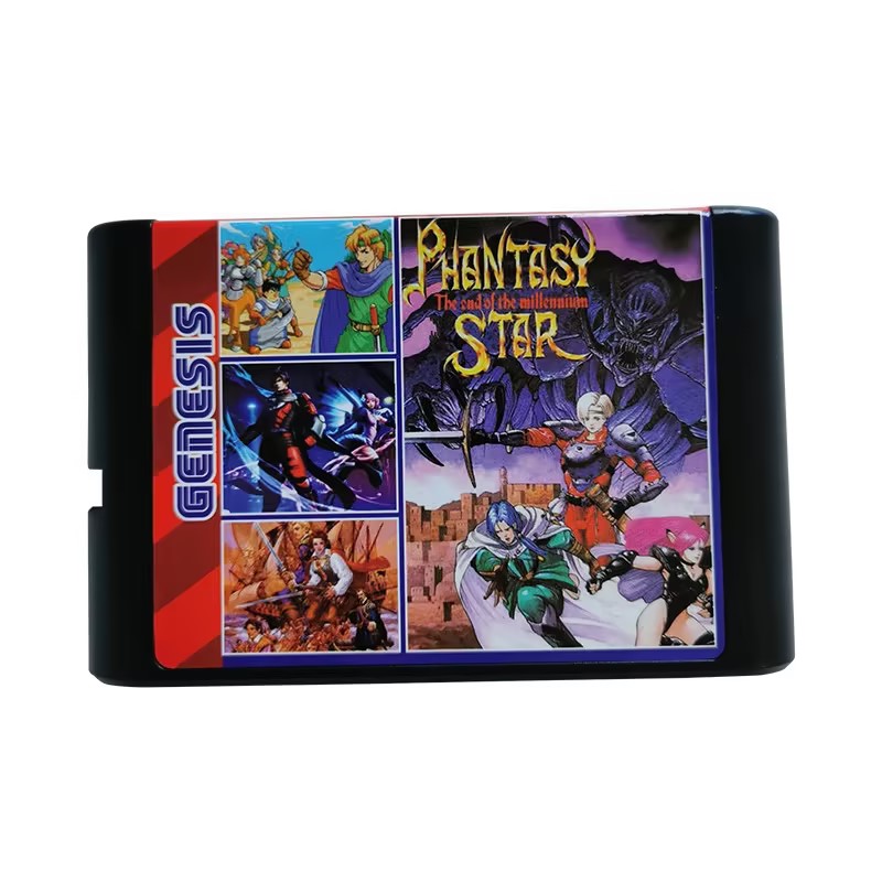 Retro Game Card - 메가 드라이브 레트로 비디오 게임 콘솔