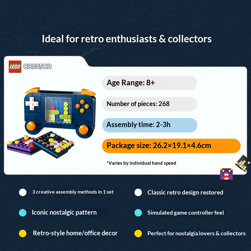 레고 크리에이터 3in1 빌딩 블록 LG-31380 레 - Retro Gaming Room 리뷰 및 가격