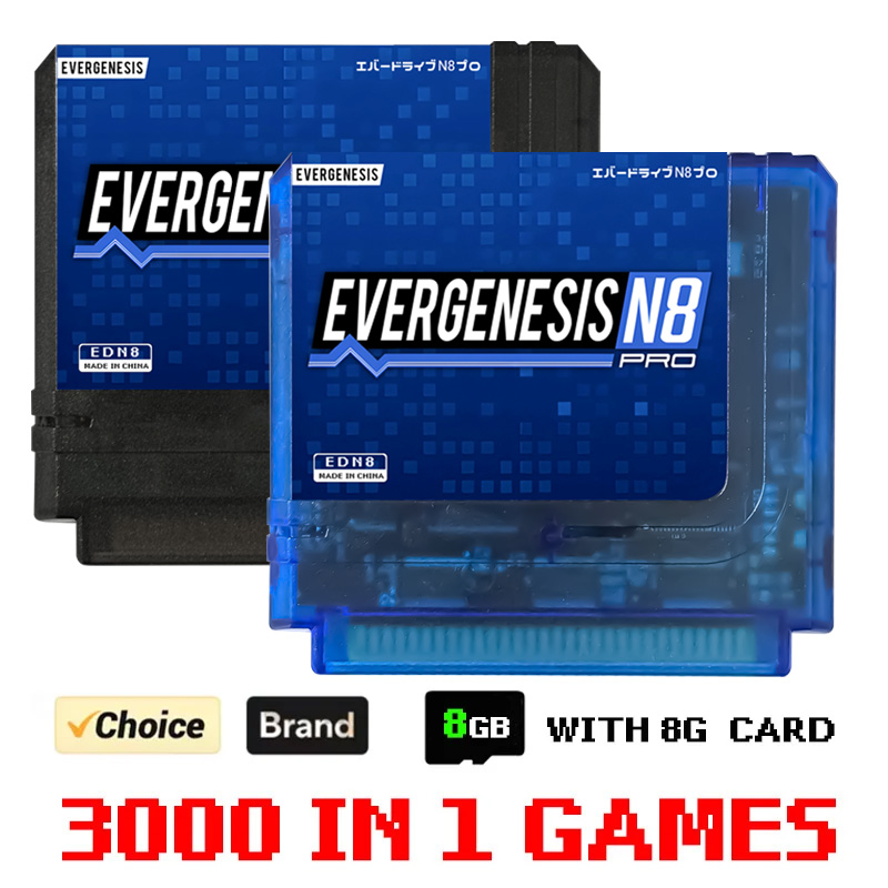 3000가지 게임이 내장된 ED N8 Pro 게임 카트 - Retro Game Card 리뷰 및 가격