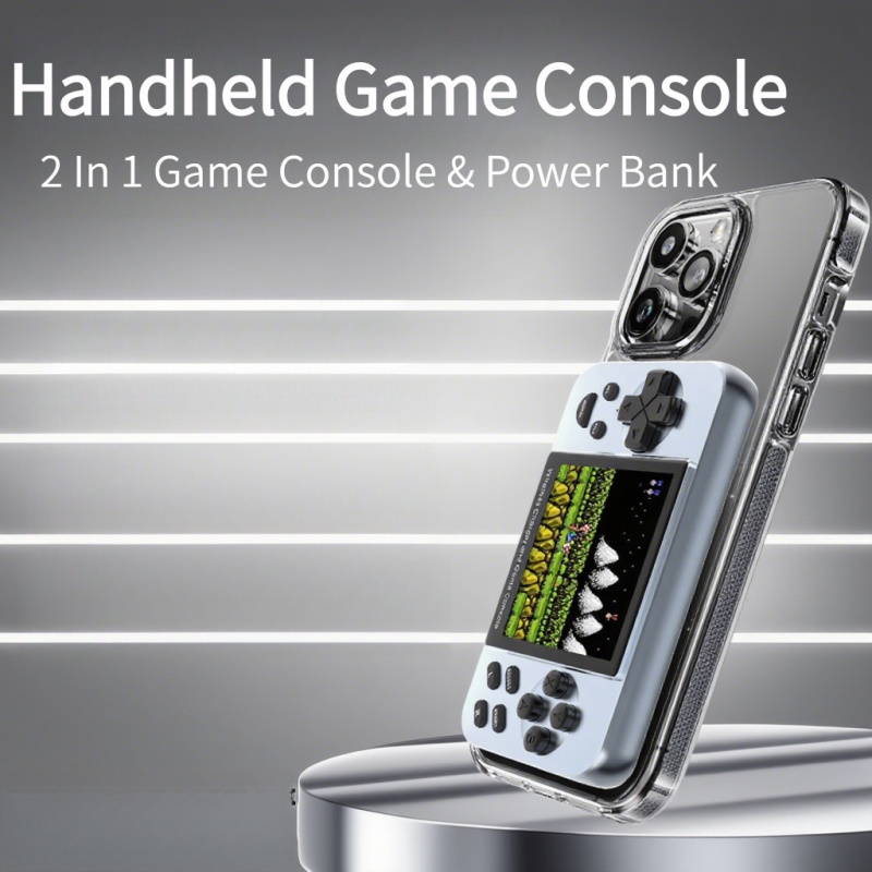 새로운 L9 휴대용 게임 콘솔, 마그네틱 무선 충전 보 - Retro Gaming Portable 리뷰 및 가격