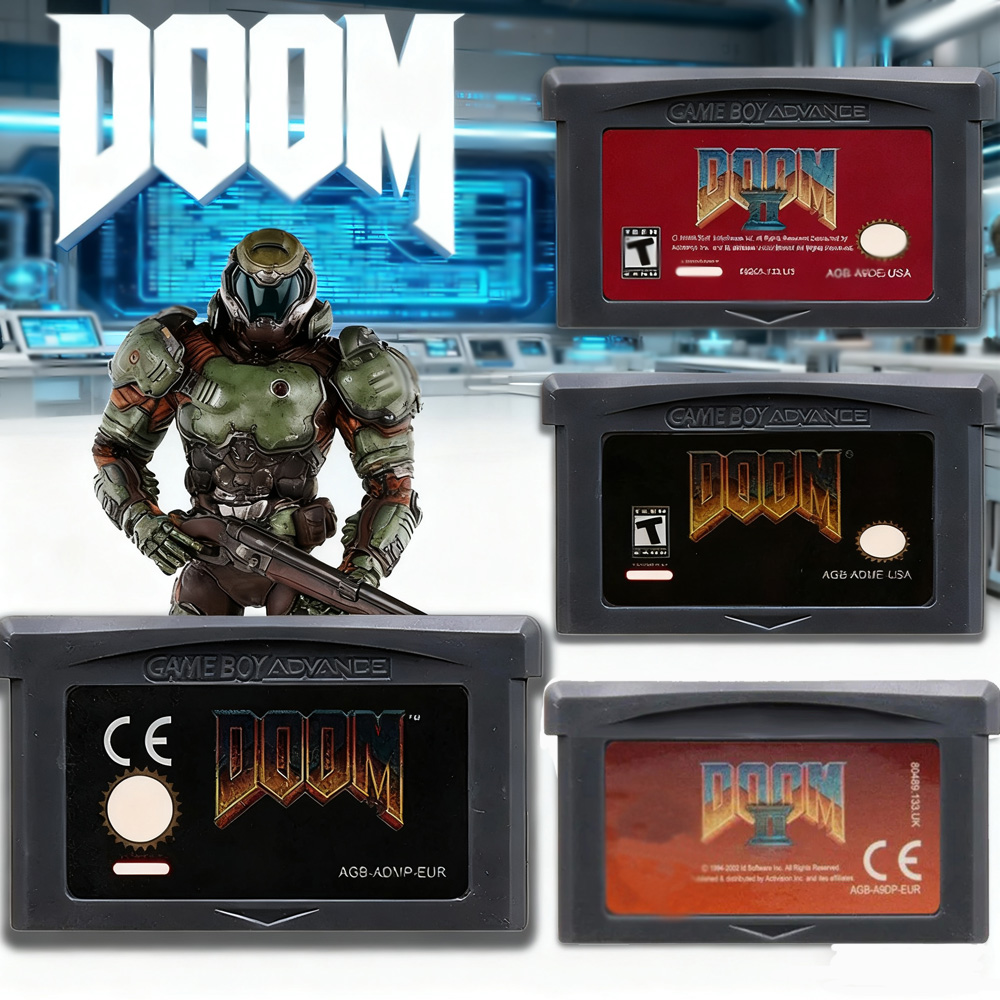 DOOM 시리즈 32비트 GBA 게임 카트리지 DOOM - Retro Game Card 리뷰 및 가격