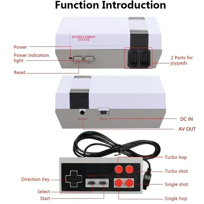 AV 출력 레트로 미니 TV 비디오 게임 콘솔, 620 - Retro Gaming Portable 리뷰 및 가격