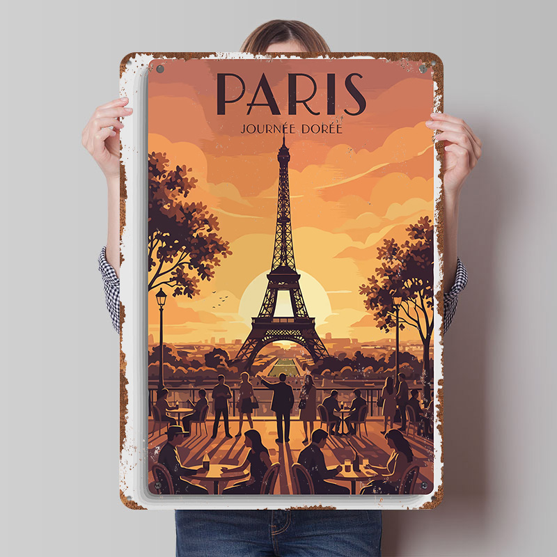 파리 조르네 도레 여행 프린팅 포스터 맞춤형 레트로 벽 - Retro Gaming Paris 리뷰 및 가격