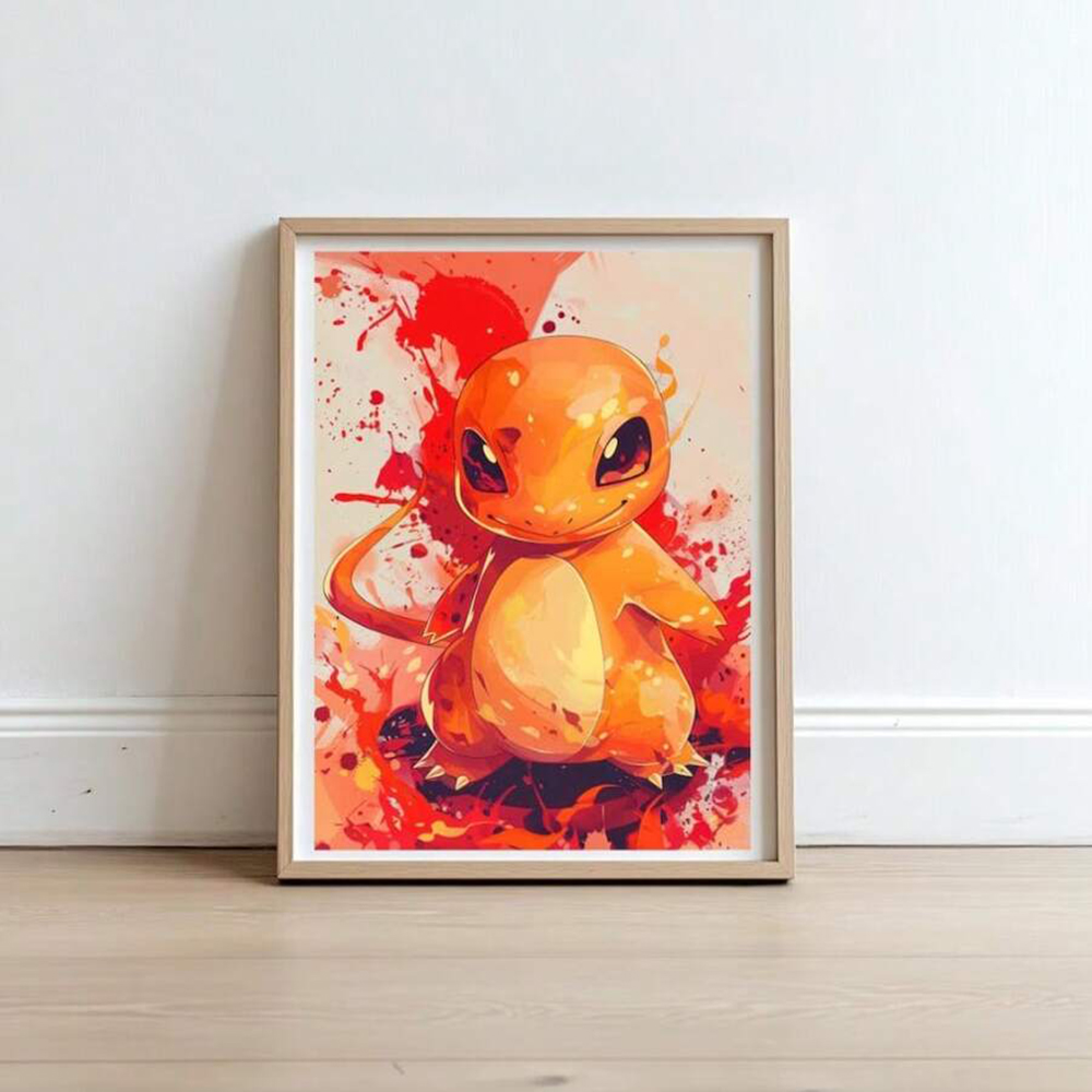 애니메이션 포켓몬 피카추 Charmander Bulba - Retro Gaming Art 리뷰 및 가격