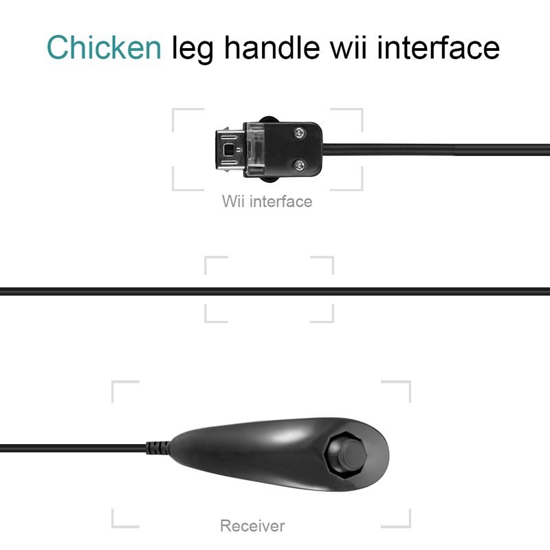 Nintendo Wii 게임 컨트롤러 용 5 색 Nun - Nes Controller Usb 리뷰 및 가격