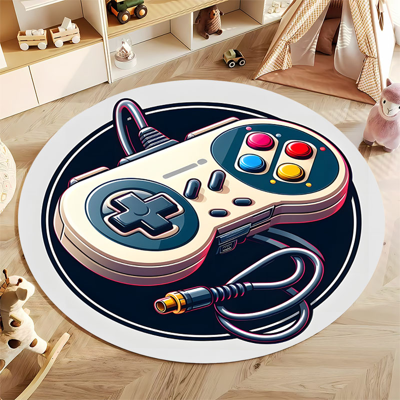무료 배송! 레트로 게임 컨트롤러 모양 러그, 게이머들 - Retro Gaming Lounge 리뷰 및 가격