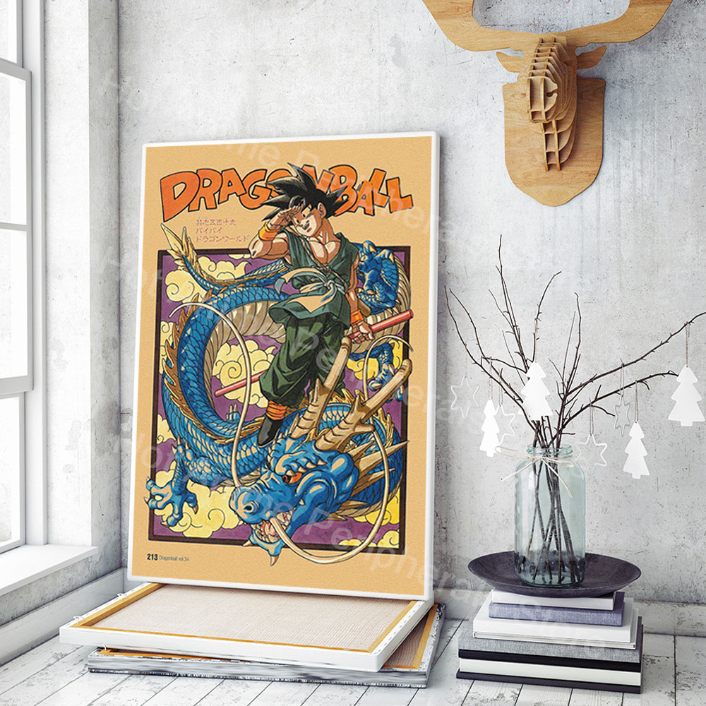 빈티지 포스터 드래곤 볼 주변 애니메이션 피규어 Veg - Retro Gaming Art 리뷰 및 가격