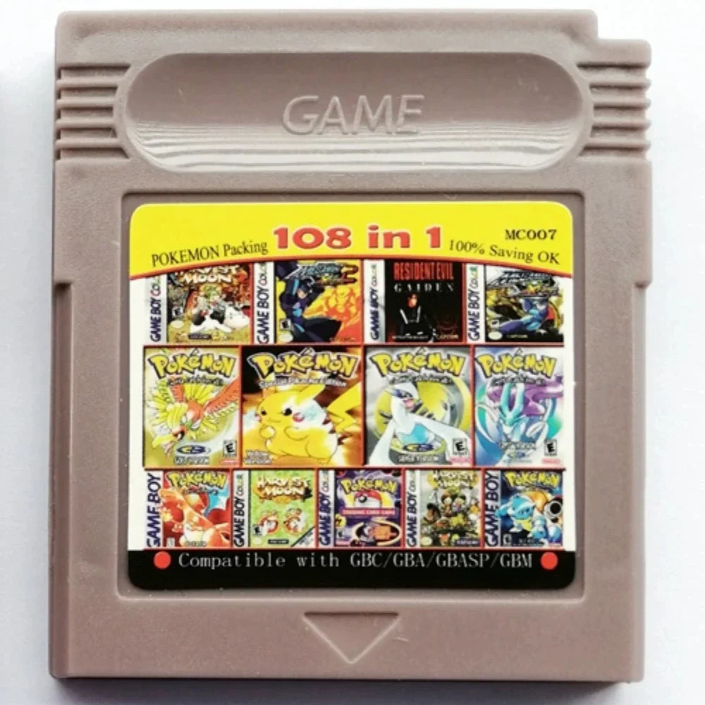 GBC 레트로 게임 콤보 카드 포켓몬 시리즈 61-in - Retro Game Card 리뷰 및 가격