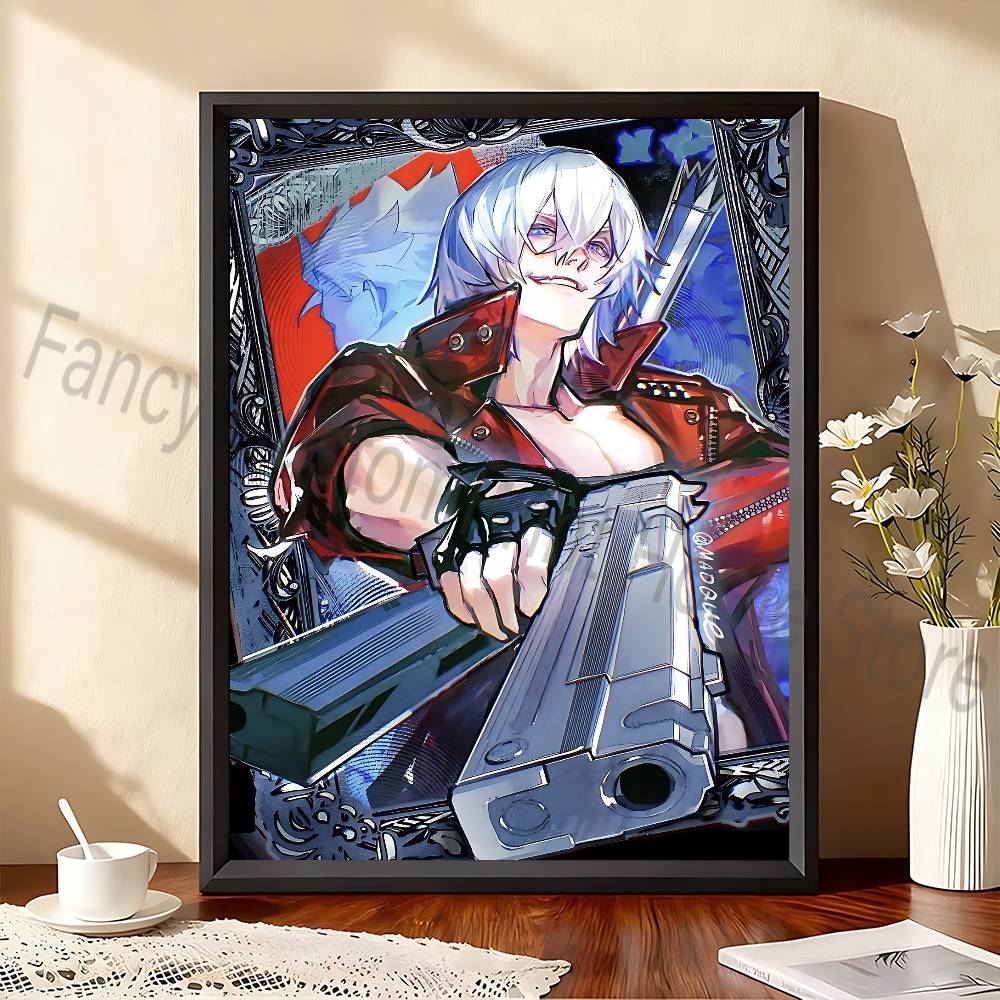 D-Devil May C-Cry 게임 포스터 거실 바용 - Retro Gaming Art 리뷰 및 가격