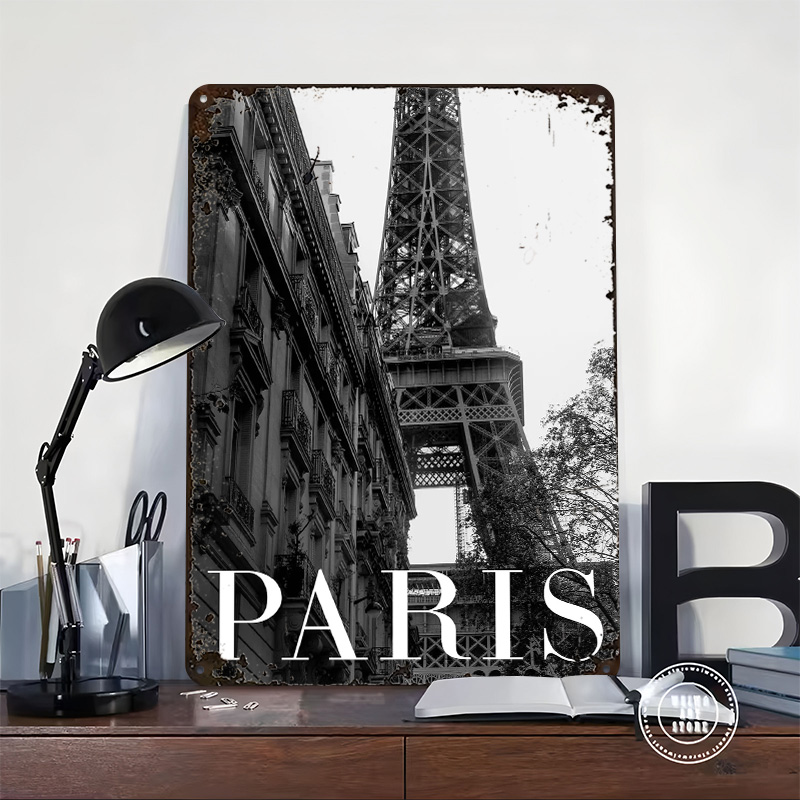 파리 프린트 포스터 맞춤형 벽 장식 레트로 빈티지 메탈 - Retro Gaming Paris 리뷰 및 가격