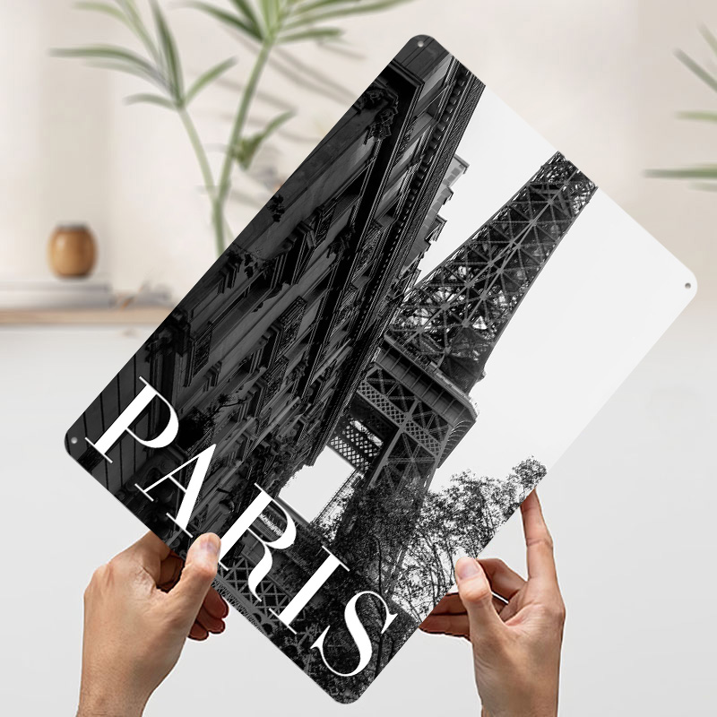 파리 프린트 포스터 맞춤형 벽 장식 레트로 빈티지 메탈 - Retro Gaming Paris 리뷰 및 가격