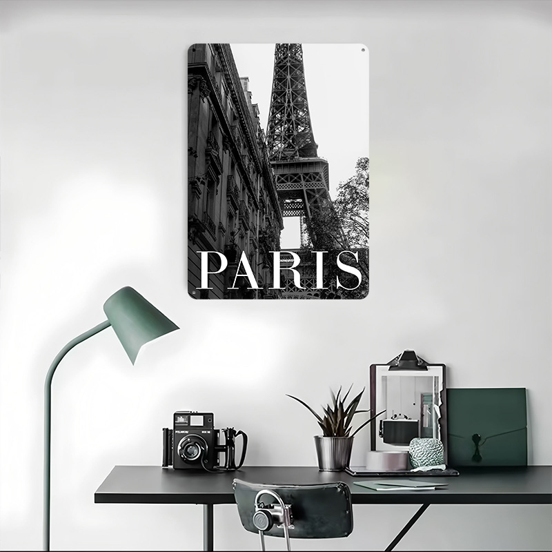 파리 프린트 포스터 맞춤형 벽 장식 레트로 빈티지 메탈 - Retro Gaming Paris 리뷰 및 가격