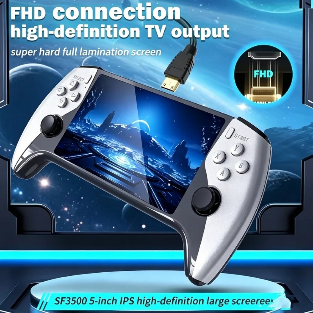 SF3500 5인치 휴대용 게임 콘솔 (PS1, GBA - Retro Gaming Portable 리뷰 및 가격